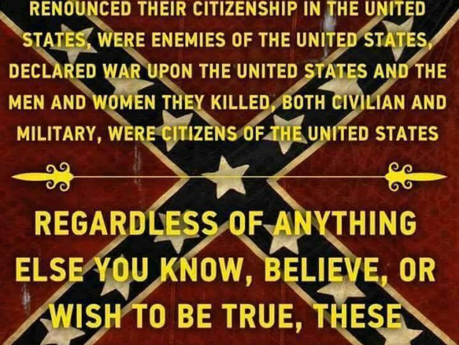 Southern Whites called it "The Lost Cause"
